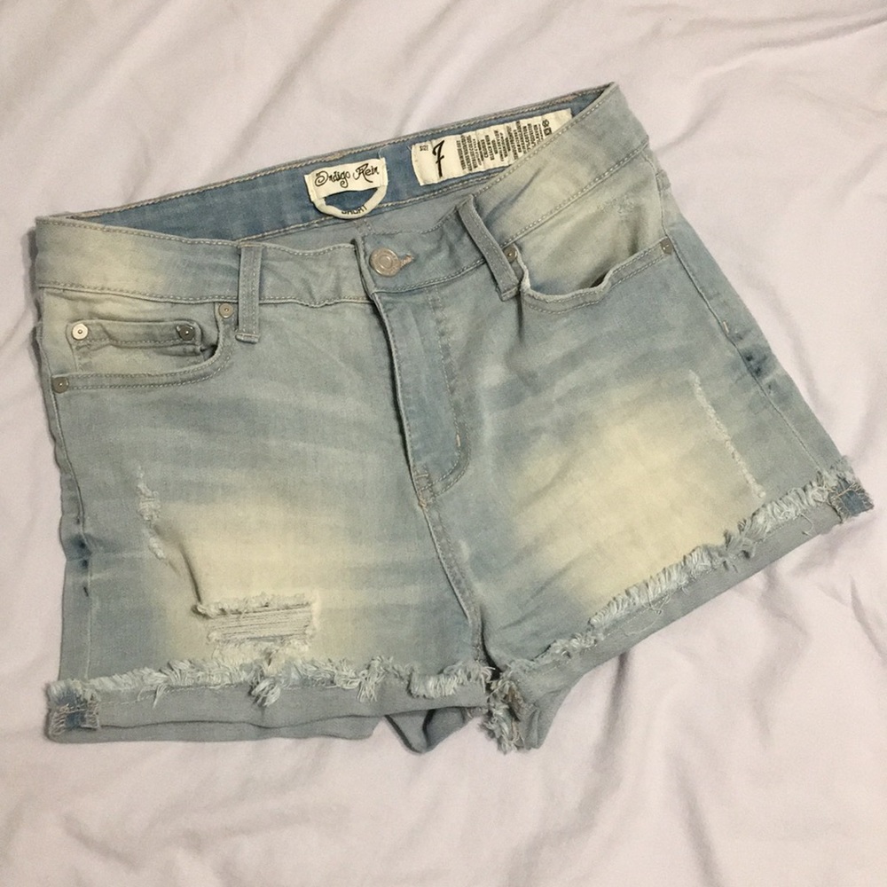 Indigo Rein High-Waisted Jean Shorts- Never Worn!